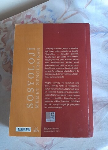  Sosyoloji kitabı 