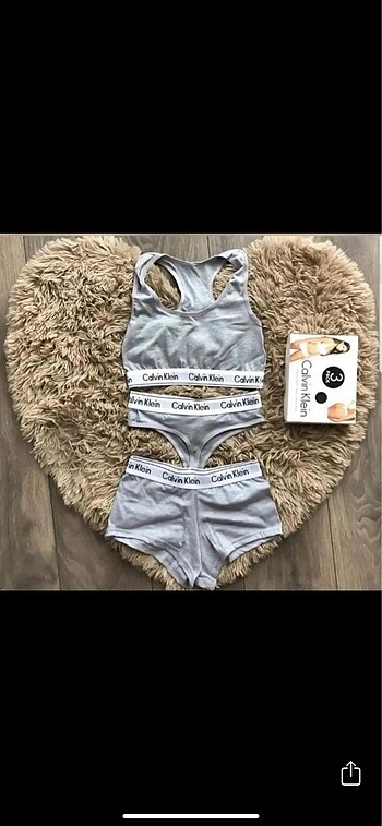l Beden çeşitli Renk CK 3 lü pack
