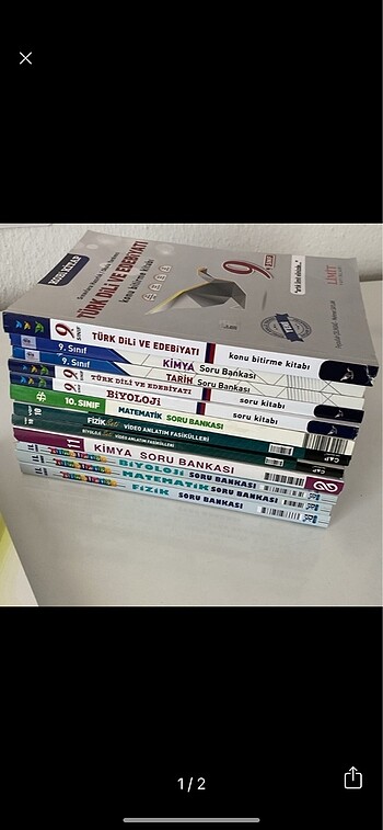 9-10 ve 11.SINIF TEST KİTAPLARI