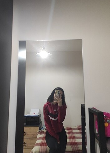 Bordo crop sweatshirt 