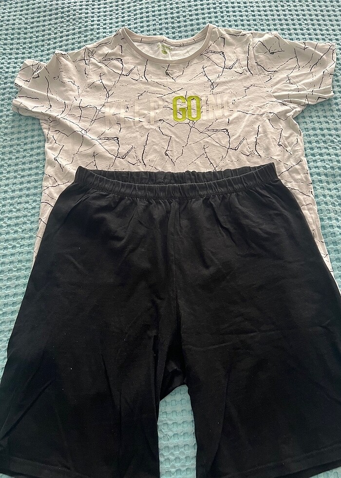 Erkek şort takımı - Görsel 3