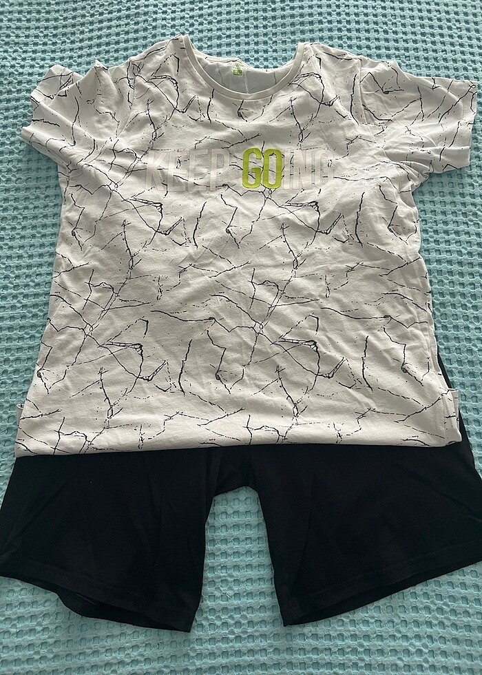 Erkek şort takımı - Görsel 2