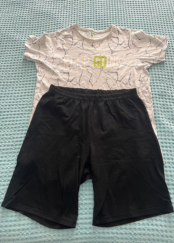 Erkek şort takımı - Görsel 4