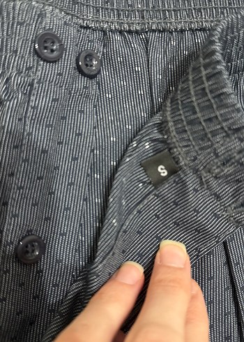 Erkek lacivert uzun Kollu röpteşambır - Görsel 4