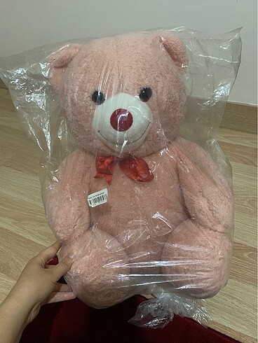 Markasız Ürün Pembe peluş ayıcık