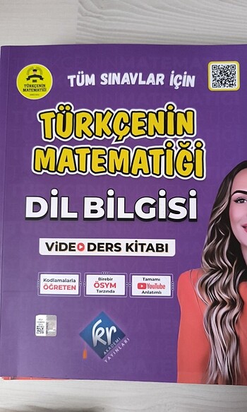 Türkçe'nin Matematiği Dil bilgisi kitabı 