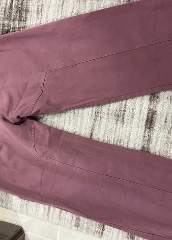 Mor Rahat Kesim Kadın Kumaş Pantolon - Görsel 7