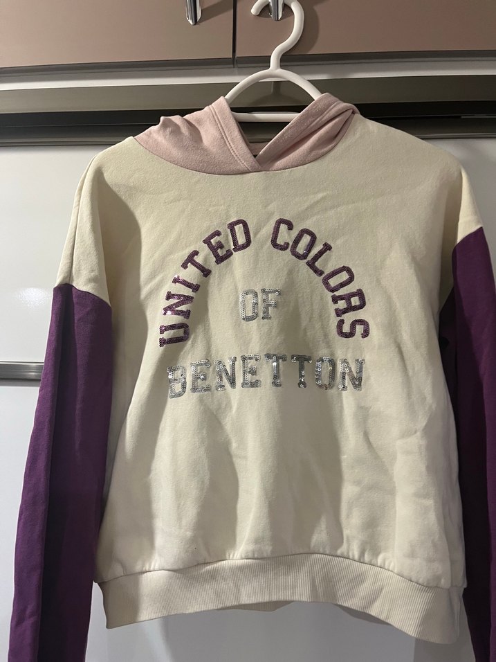 Pamuklu Uzun Kollu Kadın Sweatshirt - Görsel 4