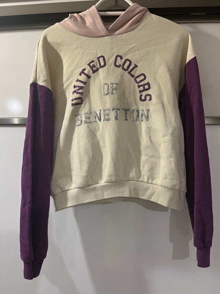 Pamuklu Uzun Kollu Kadın Sweatshirt - Görsel 2