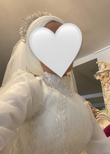 Tesettür gelinlik - Görsel 2