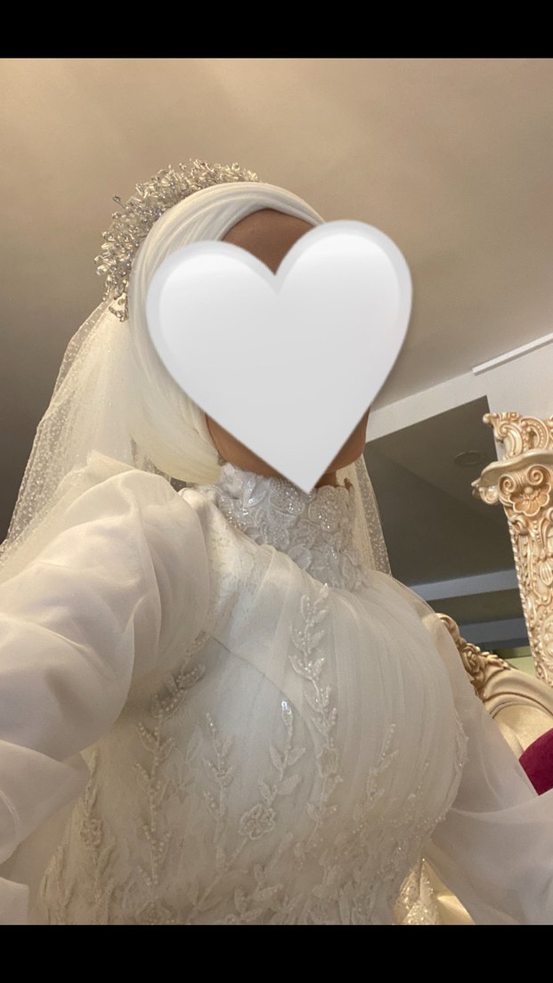 Tesettür gelinlik - Görsel 2