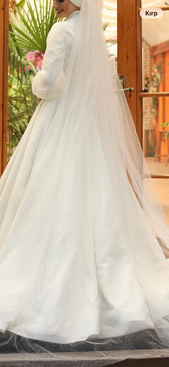 Tesettür gelinlik - Görsel 4