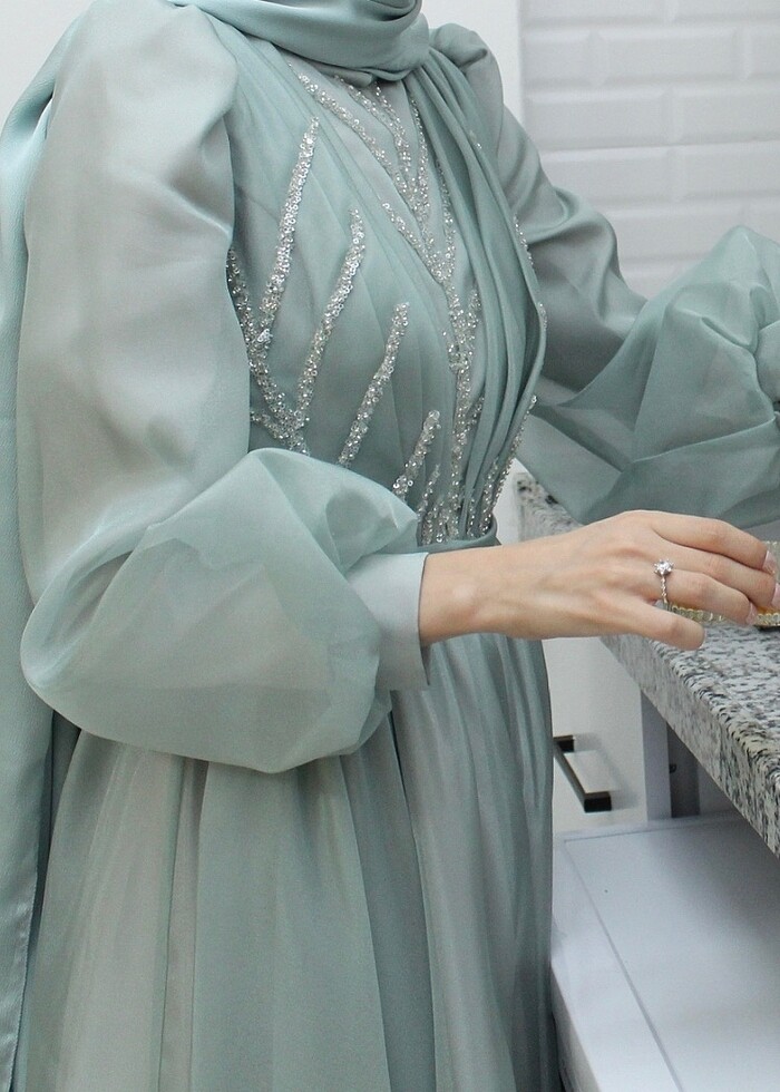 Tesettür Abiye - Görsel 3