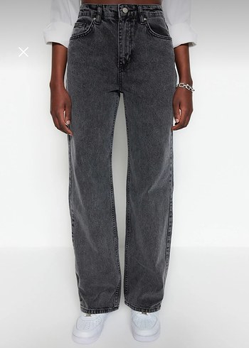 Wide leg jean - Görsel 2