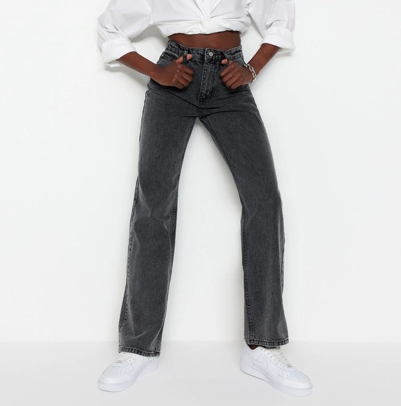 Wide leg jean - Görsel 4