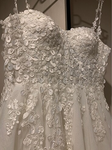 Wella helen kesim gelinlik - Görsel 8