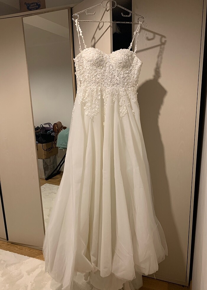 Wella helen kesim gelinlik - Görsel 3