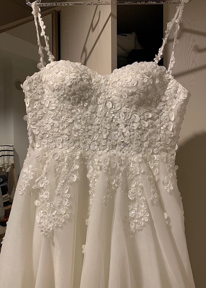 Wella helen kesim gelinlik - Görsel 4