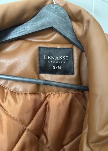 Kadın Kahverengi Deri Ceket - Rahat Kesim - Görsel 3