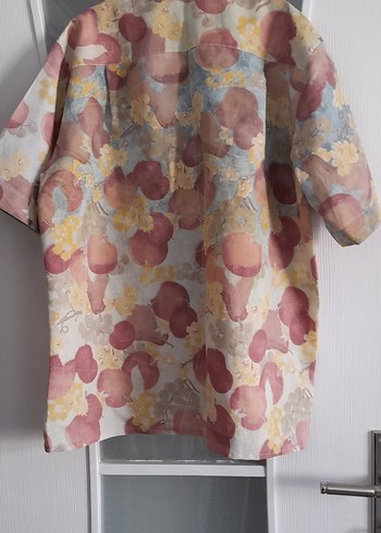 Diğer Düğmeli Pembe Batik erkek Gömlek