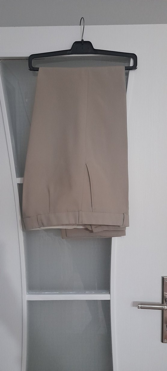 Bej Düğmeli Erkek Ceket takımı - Görsel 4