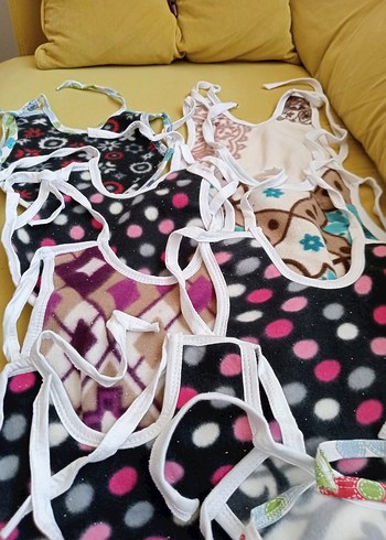 Renkli Desenli Bebek Önlükleri hepsi tek fiyat - Görsel 6