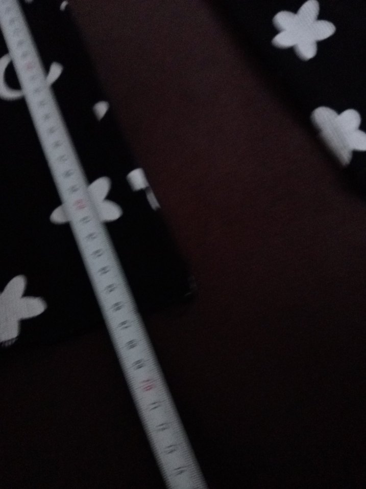 Kız Çocuk Siyah Çiçekli Bol Kesim Pantolon - Görsel 4