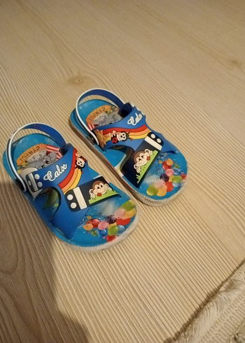 Renkli Baskılı Erkek Çocuk Sandalet - Görsel 5