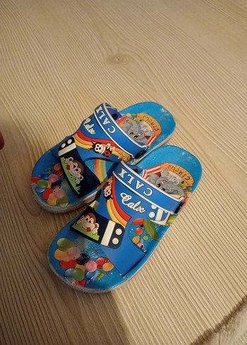 Renkli Baskılı Erkek Çocuk Sandalet - Görsel 8