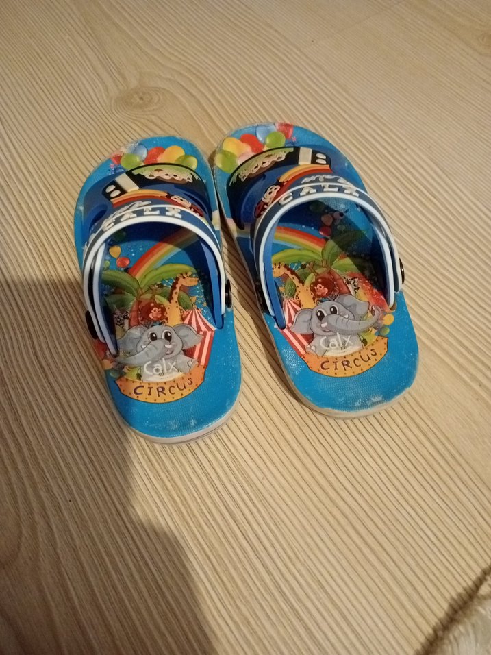 Renkli Baskılı Erkek Çocuk Sandalet - Görsel 2