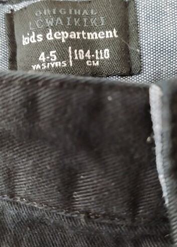 4 Yaş Beden LCW marka kanvas pantolon