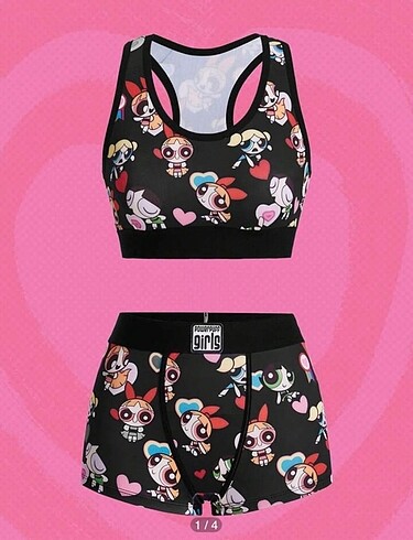 Lisanslı Powerpuff Girls Takım