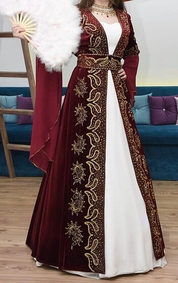 Büyük beden kaftan