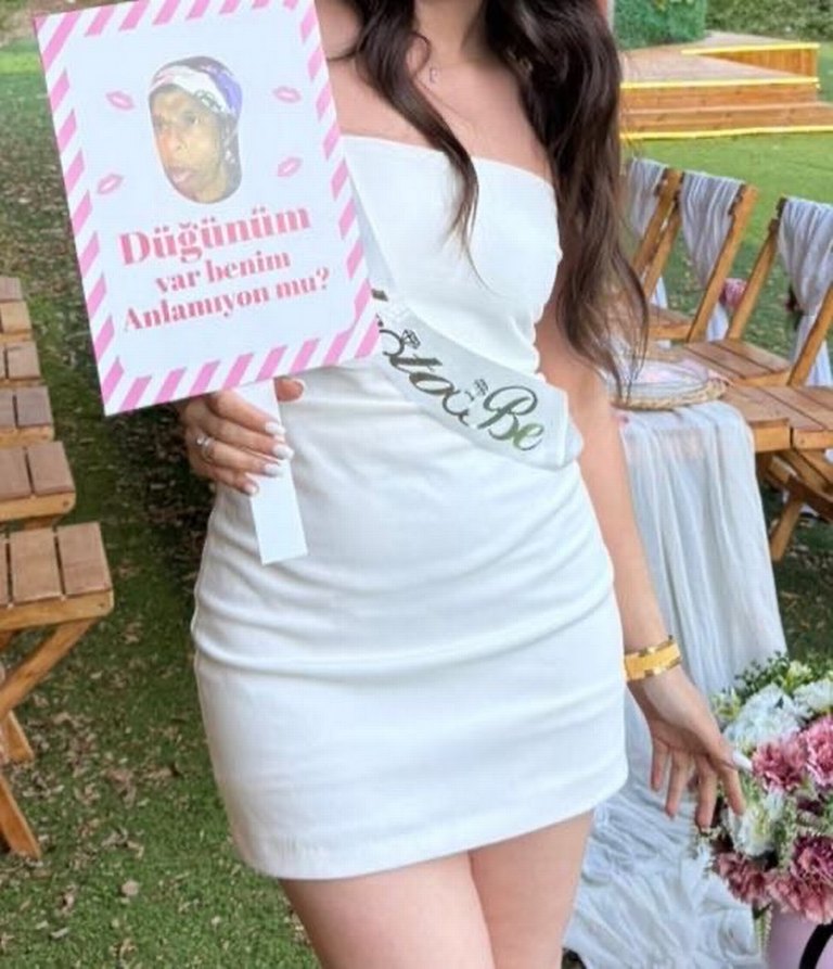 Zara drapeli Beyaz Straplez Mini Elbise - Görsel 2