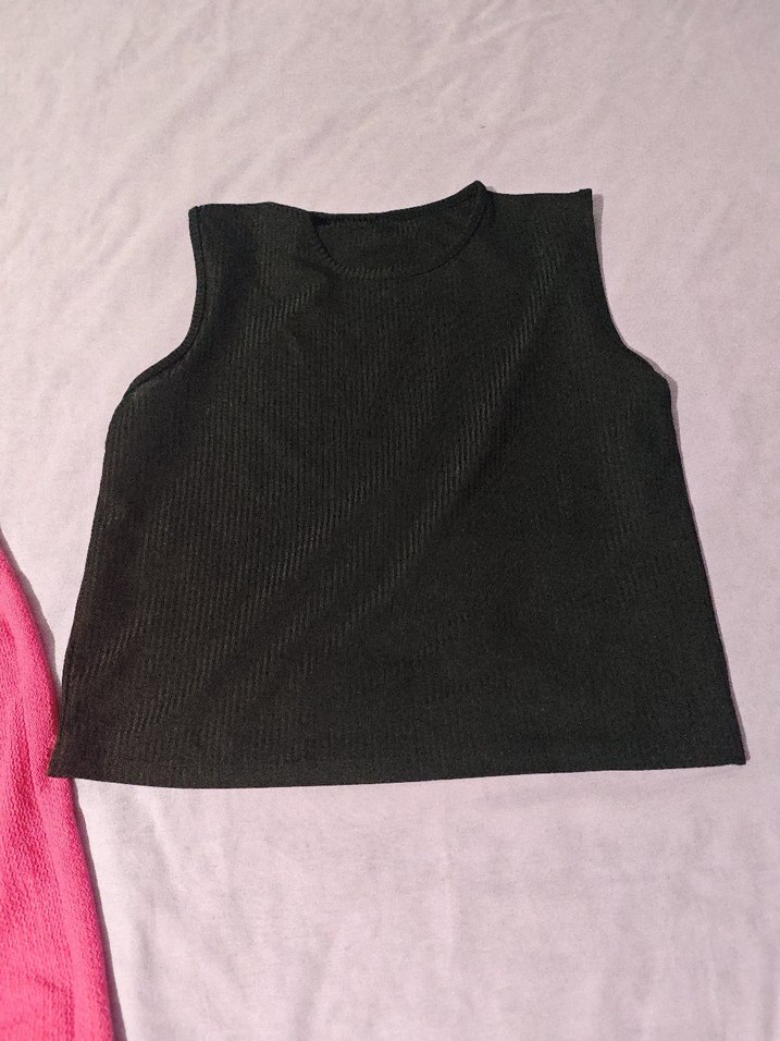 Kadın Pembe Rahat Kesim Eşofman Altı ve badi - Görsel 2