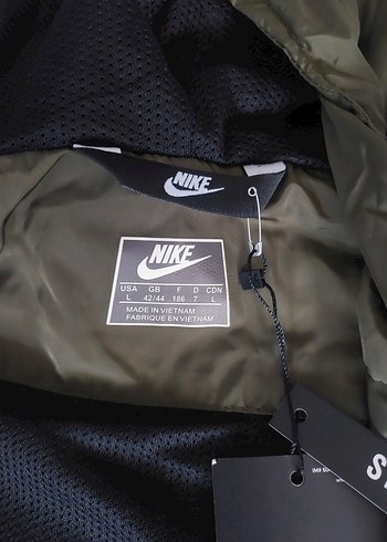 l Beden haki Renk Nike Yağmurluk