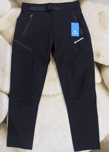 Columbia Siyah Kemerli Pantolon