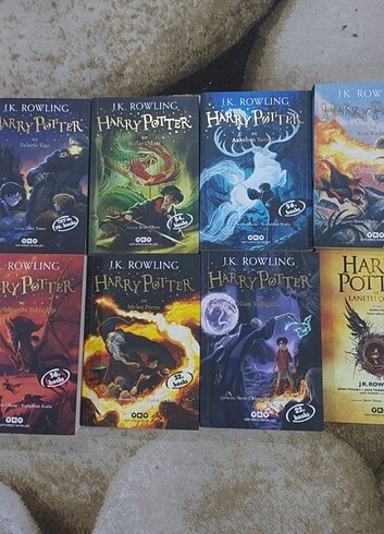Harry Potter 8 li kitap serisi