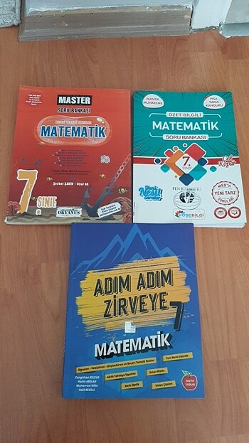 7.sinif matematik test kitaplari