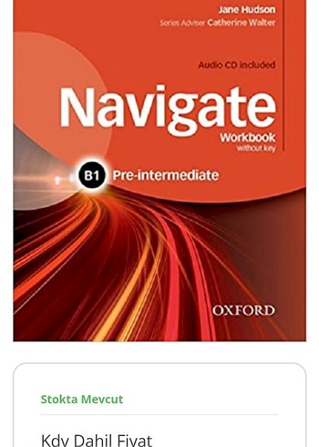Navigate Pre-Intermediate B1 Çalışma Kitabı - Görsel 2