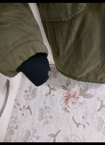 10 Yaş Beden haki Renk Zara mont