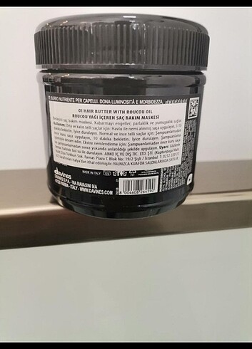 Diğer davines butter sac bakim maskesi