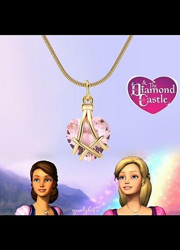 Diamond castle kolye ve bahar serisi yüzük
