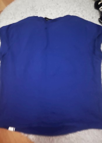 Kız Çocuk Xs beden Koyu Mavi Kısa Kollu Tişört - Görsel 2