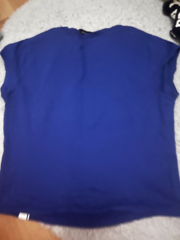 Kız Çocuk Xs beden Koyu Mavi Kısa Kollu Tişört - Görsel 2