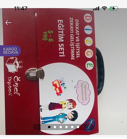 5-6 yaş dizme eğitim seti