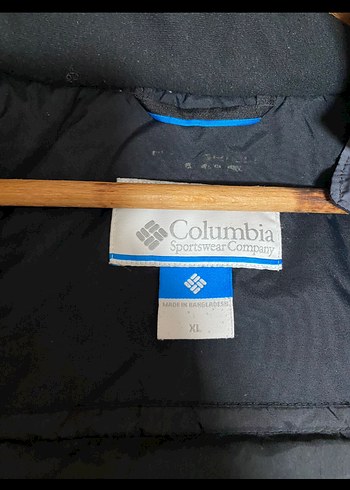 Columbia Gri Kapüşonlu Erkek Mont - Görsel 2