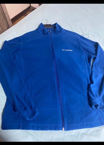 Columbia Erkek Mavi Fermuarlı Sweatshirt - Görsel 4