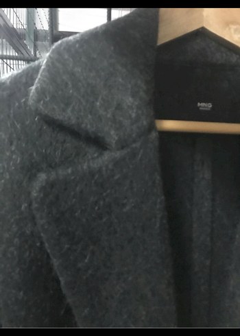 Haki  Renk Uzun Kaban - Görsel 4