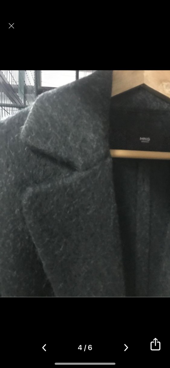 Haki  Renk Uzun Kaban - Görsel 4